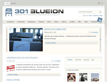 Tablet Screenshot of 301.blueion.com